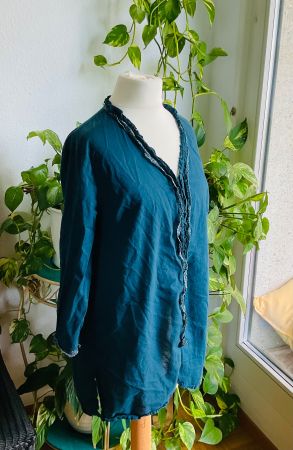 Aérienne et romantique chemise tunique BOHEMIA, t. M