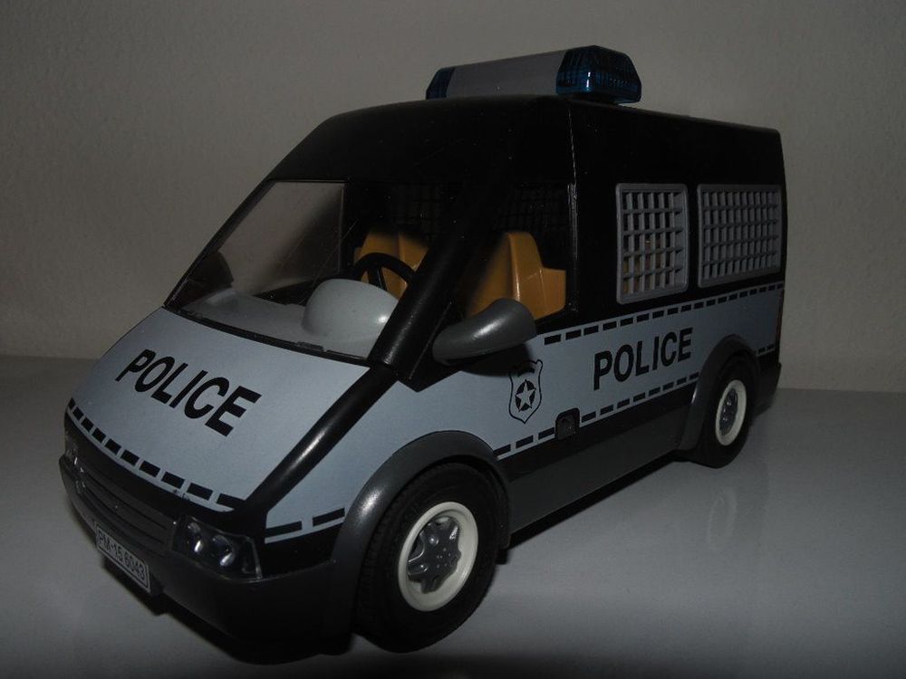 playmobil, fourgon de police , occasion