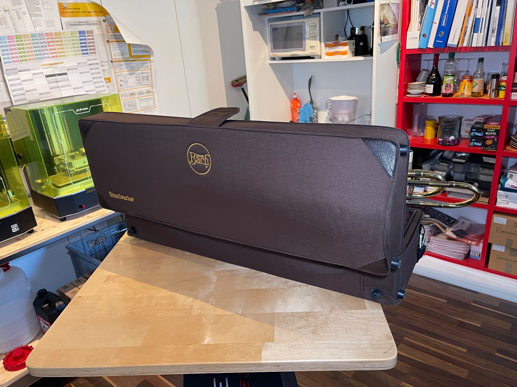 Strumenti musicali: Posaune Bach Stradivarius 42 AG mit Hagmann Quartventil – Usato da Egg b. Zürich venduto da famco7278 8