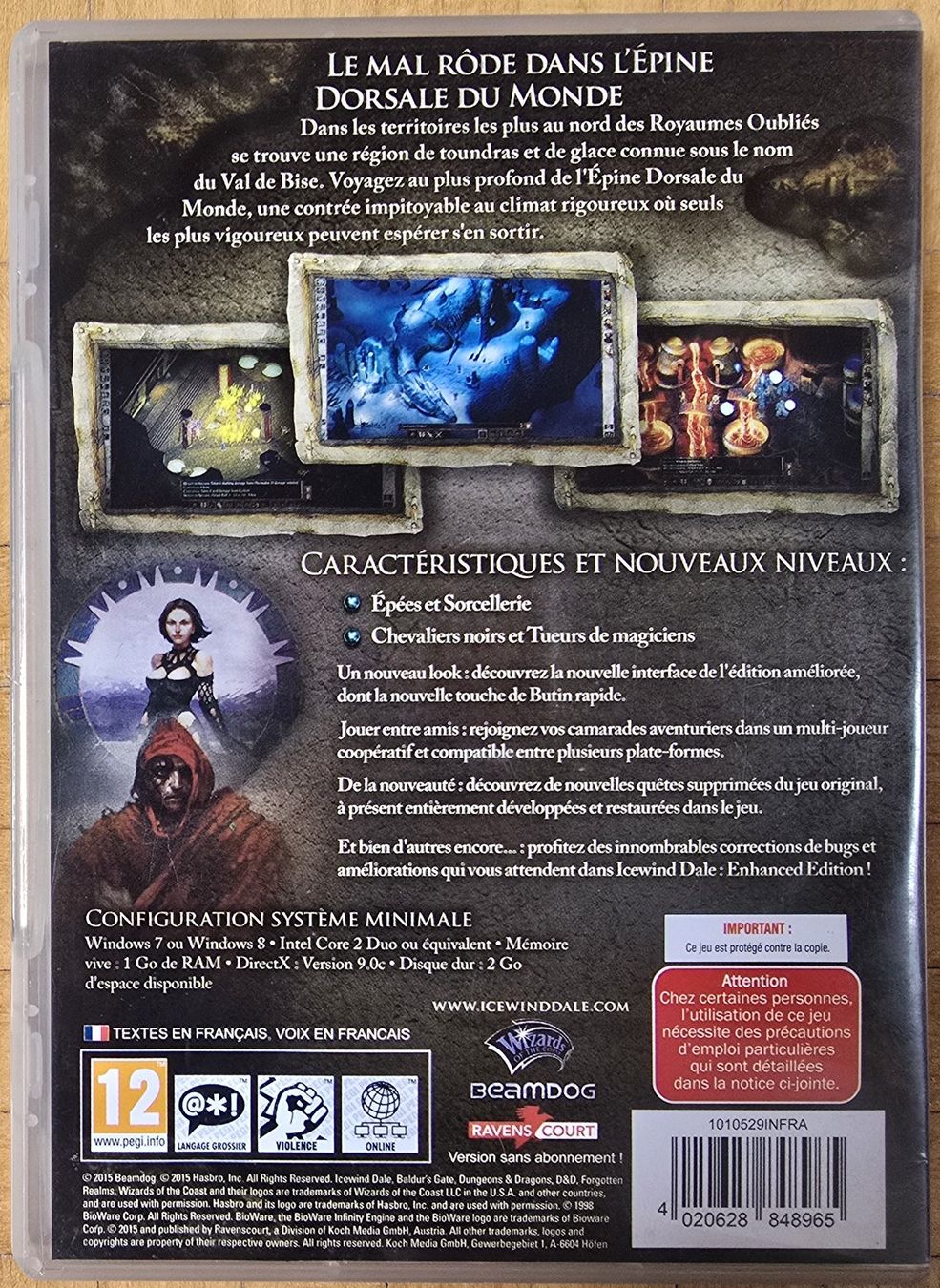 Microsoft Spiele: PC : Icewind Dale - Enhanced Edition – Gebraucht aus Froideville von xXSebastienXx 1