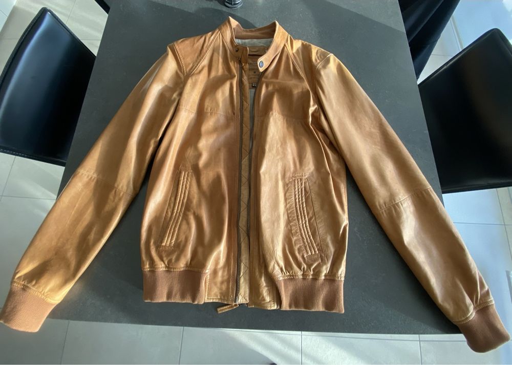 Luxus Pull And Bear Lederjacke Ebenbild