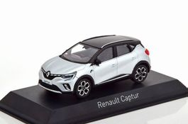 Renault Captur II seit 2020 silber met. / schwarz     1:43