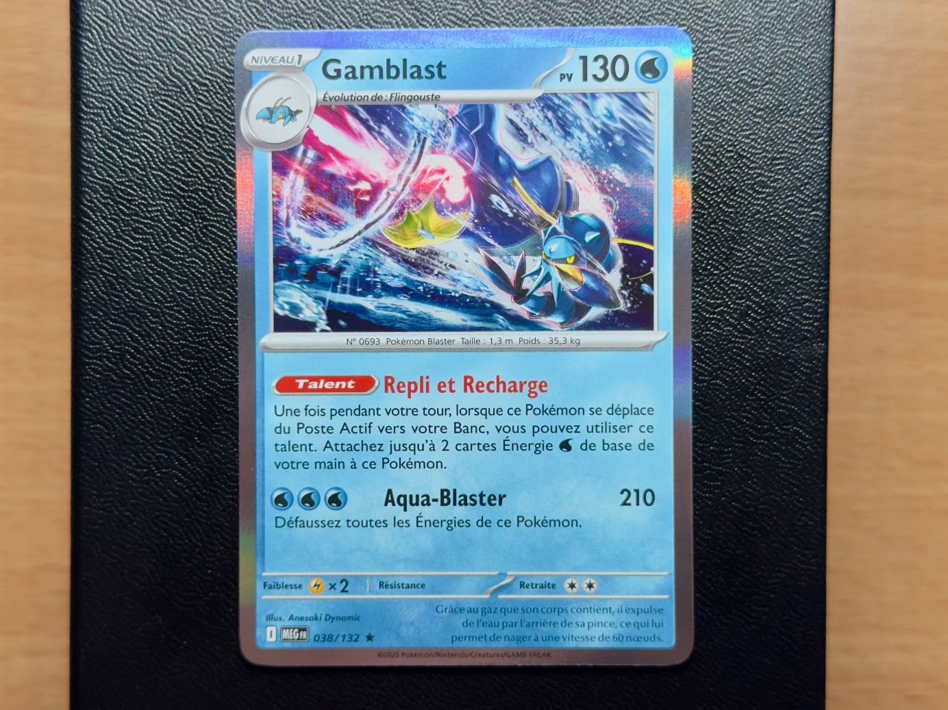 Pokémon Carte collezionabili: Gamblast HOLO (038/132) - Méga-Évolution -ME01 - MEG FR – Usato da Chézard-St-Martin venduto da Kro_Cards
