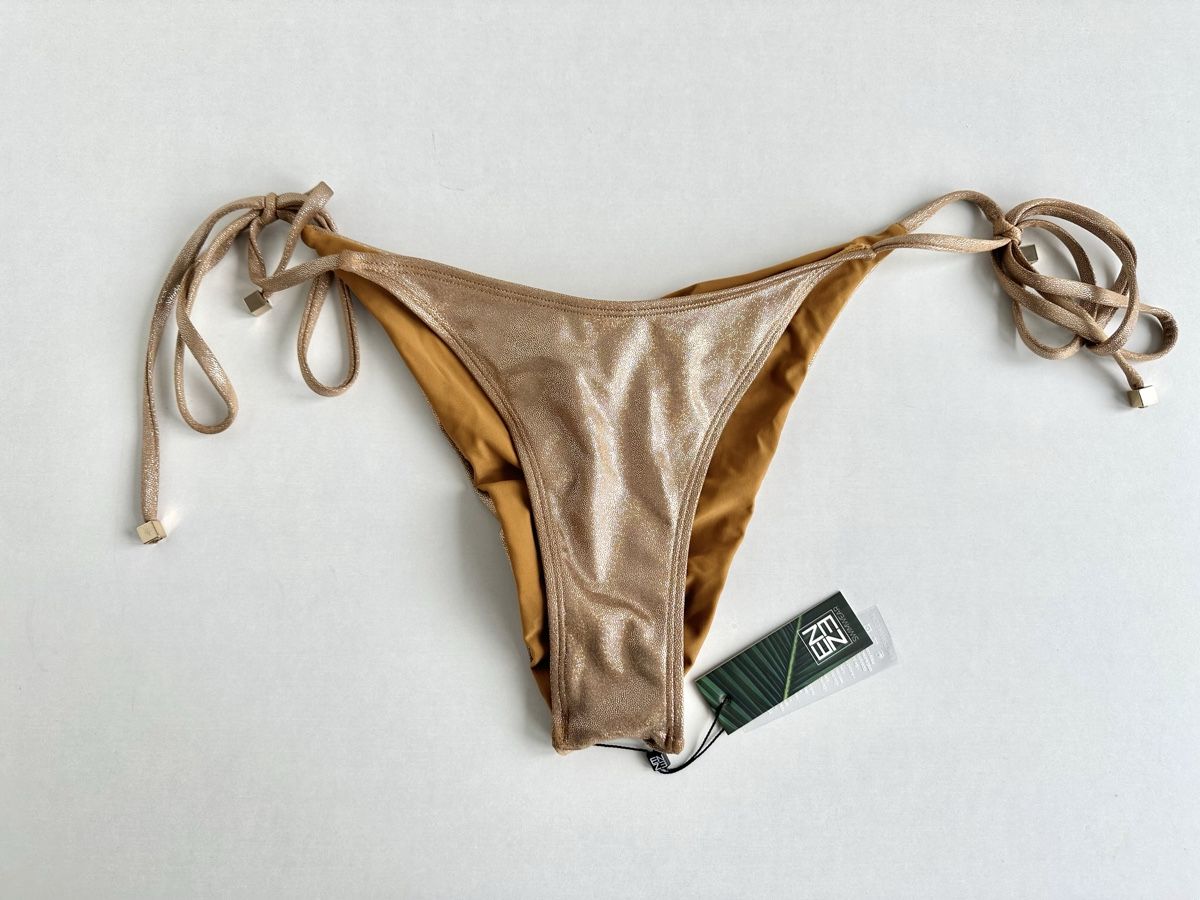 Badekleider & Bikinis: Neu! Glitzernder Bikini-Slip von ENEZ / Gr. M – Neu und originalverpackt aus Bern von Fraeuleinhonig