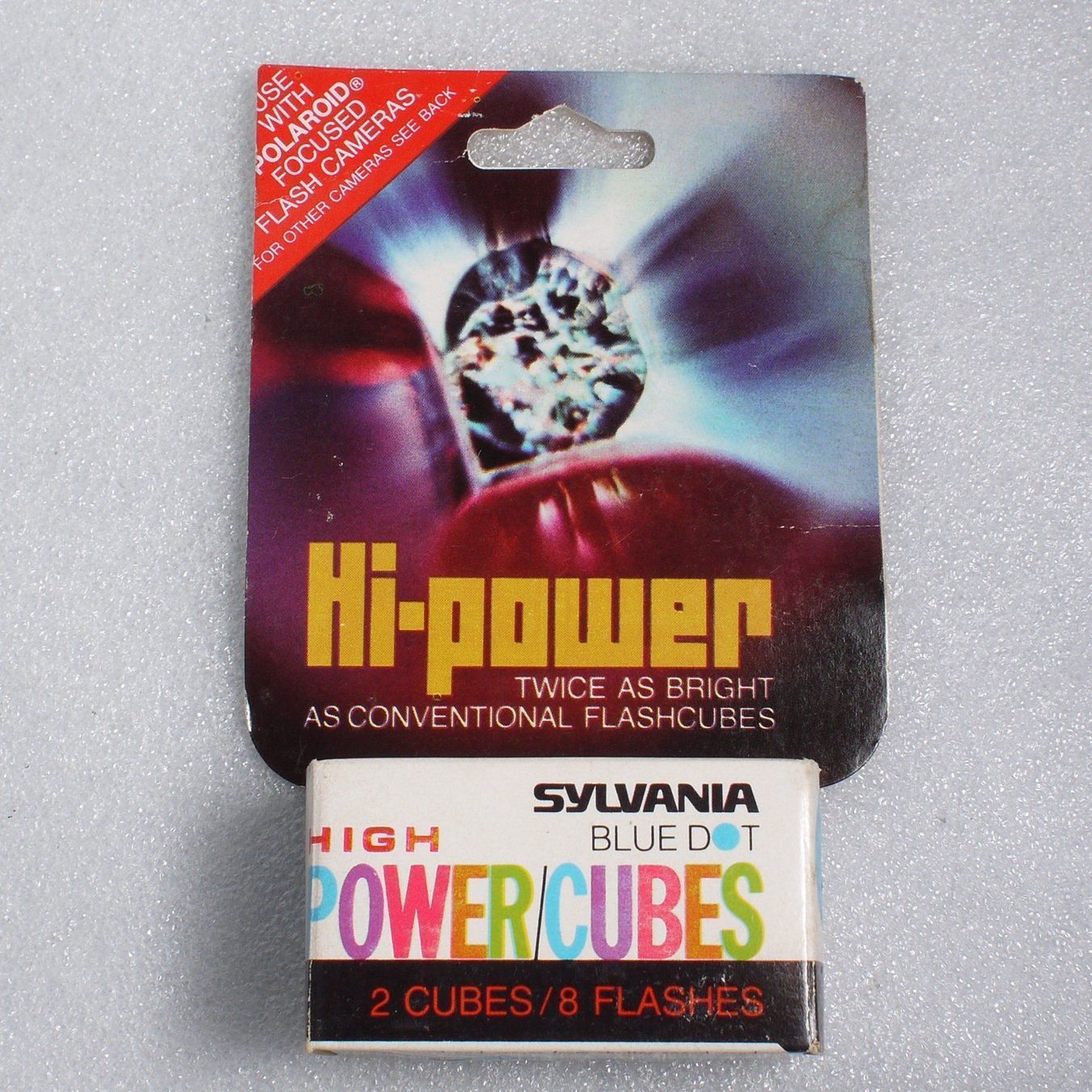 Flash: Polaroid Sylvania High Power Cubes NOS – Nuovo (secondo la descrizione) da Egg b. Zürich venduto da JCB