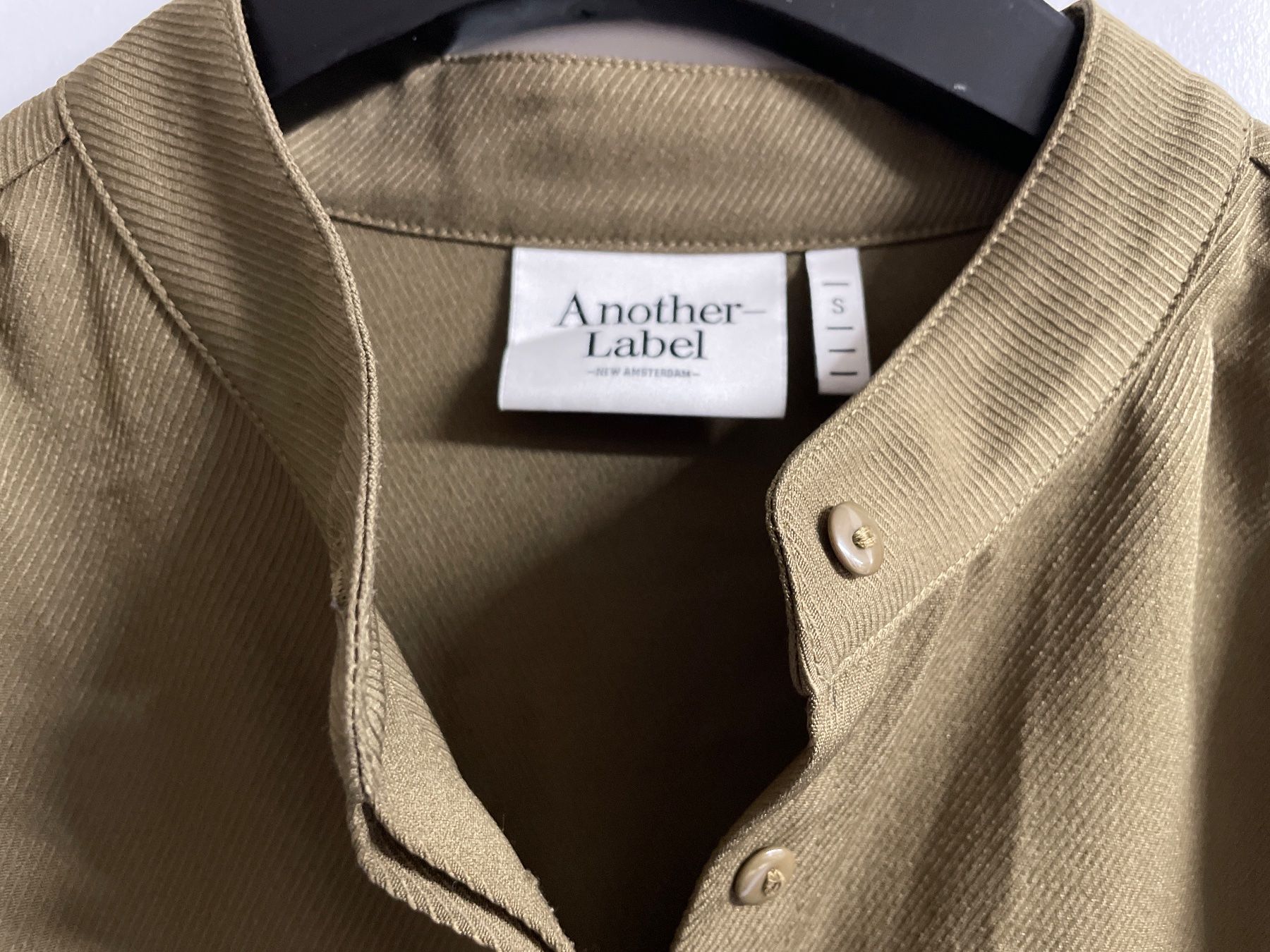 Vestiti: ANOTHER-LABEL Blusenkleid Braun mit Gürtel Gr. S – Usato da Frasnacht venduto da GracyStore 1
