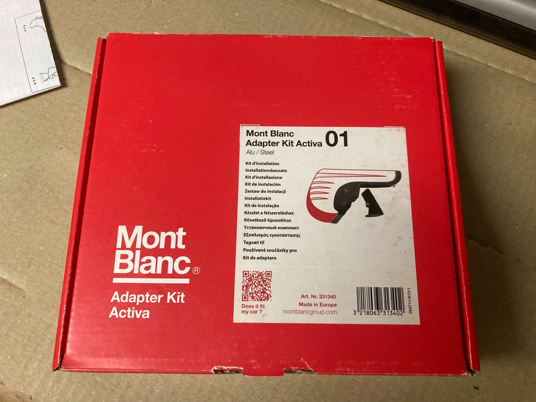 Mont Blanc Portapacchi: Montblanc ACTIVA Kit 01 – Usato da Echallens venduto da brrugg 1