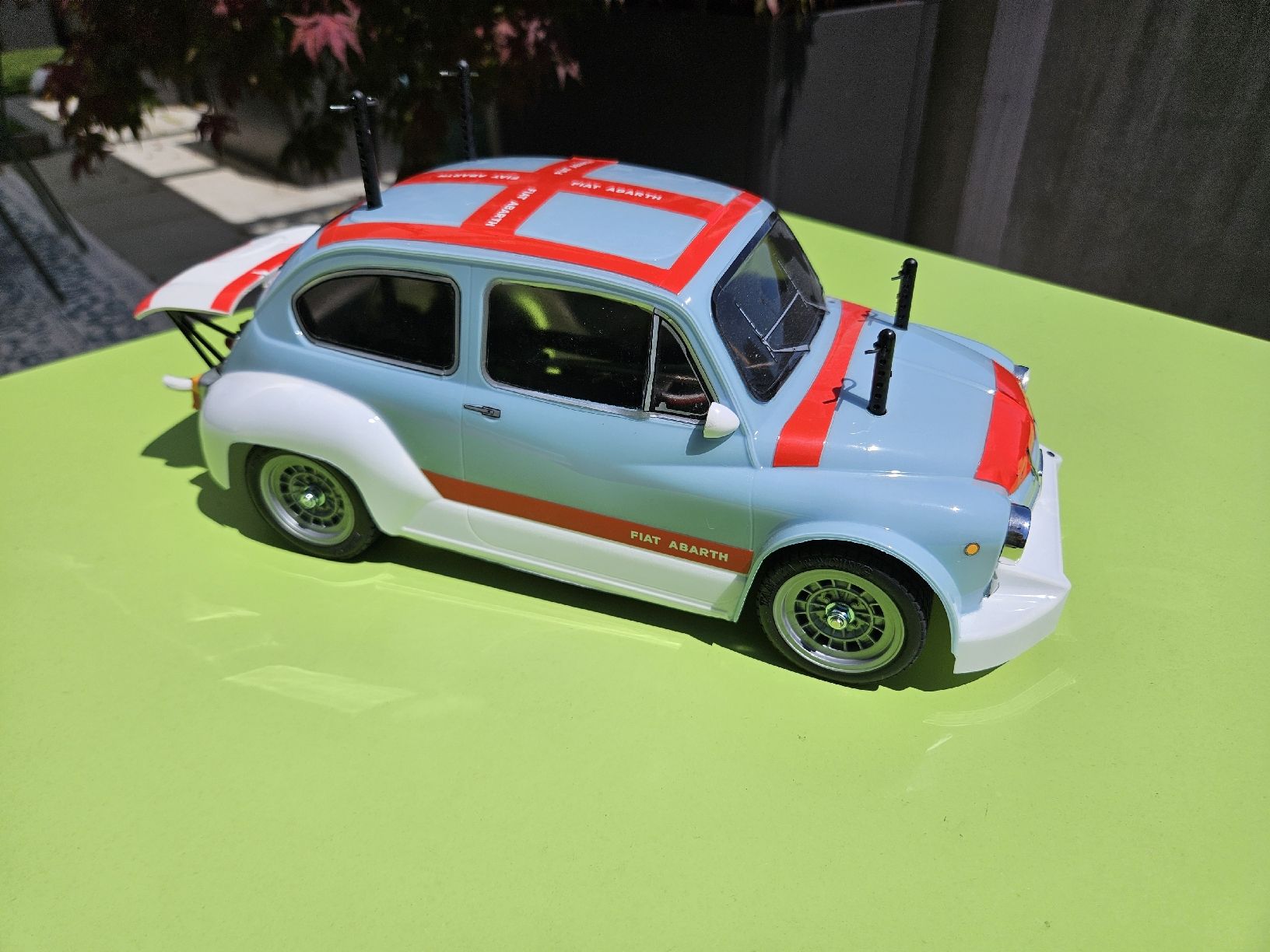 Tamiya Modellismo RC: Tamiya Abarth 1000 TCR ungefahren – Nuovo (secondo la descrizione) da Grenchen venduto da Fluri1 1