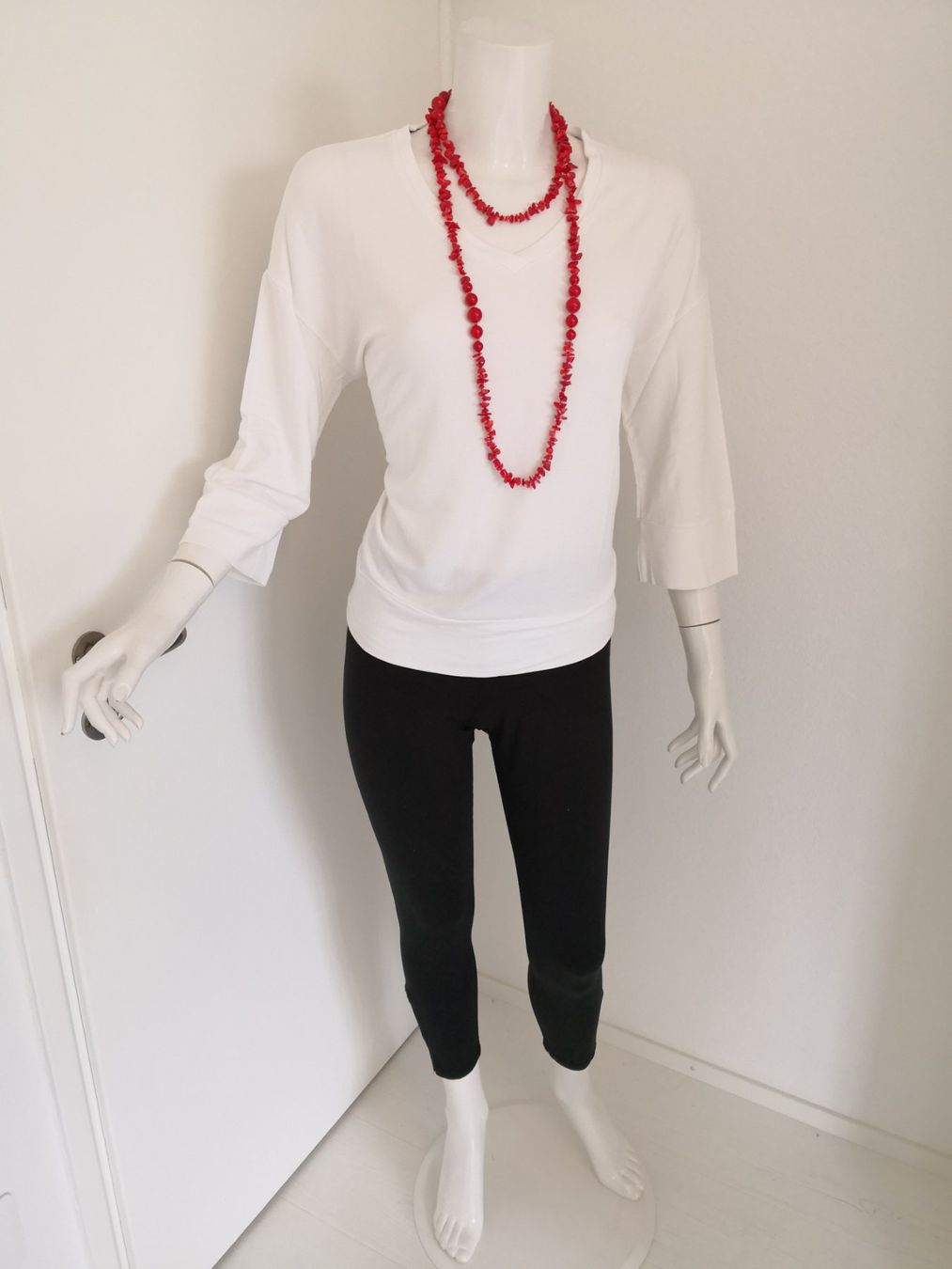 Maglioni & Felpe: 🤩STREET ONE V-PULLOVER WEISS – Usato da Olten venduto da Naja-Twins-Twins