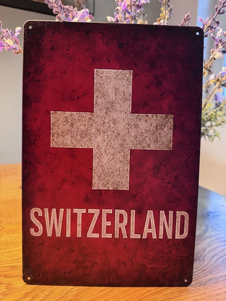 Insegne: Blechschild Schweiz Dekoschild  – Usato da Niederbüren venduto da Oetschli