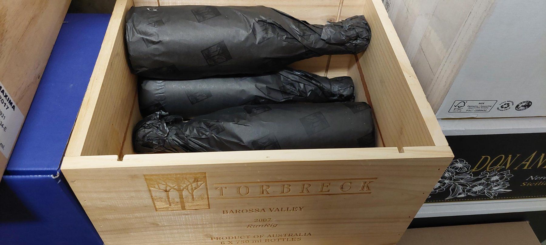 Vino: 30fl AustraliaMix# AmonRa, Penfolds, RunRig/Factor Torbreck+ – Nuovo (secondo la descrizione) da Glattbrugg venduto da bodeguilla