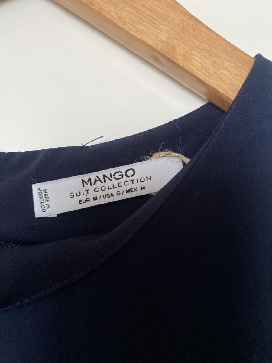 Camicette: Kleid dunkelblau Grösse M Mango Suit Collection – Usato da Alpnach Dorf venduto da melbb 1