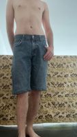 Herrn Hose kurz  blau