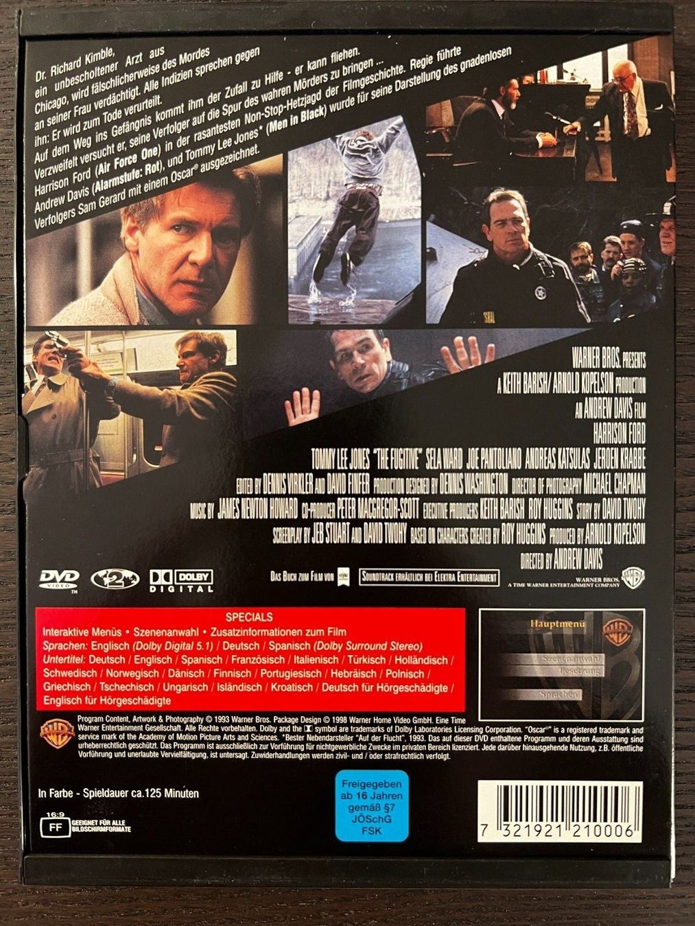 Tutti i DVDs: Auf der Flucht – Usato da Zürich venduto da FilmFreunde 1