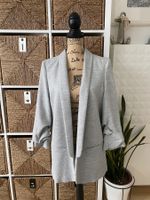 Relaxed style blazer, size L, 2/3 sleeves