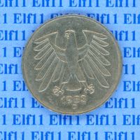 DEM___5.00 1983D -vz 5 Deutsche Mark