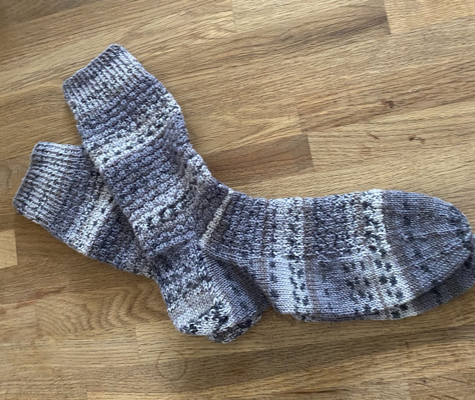 Socken: Socken handgestrickt mit Bambus 40/41 – Neu (gemäss Beschreibung) aus Thun von marasch01