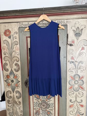 Sandro Paris Kleid Grösse 3 Dunkelblau Sommerkleid Dress Chi