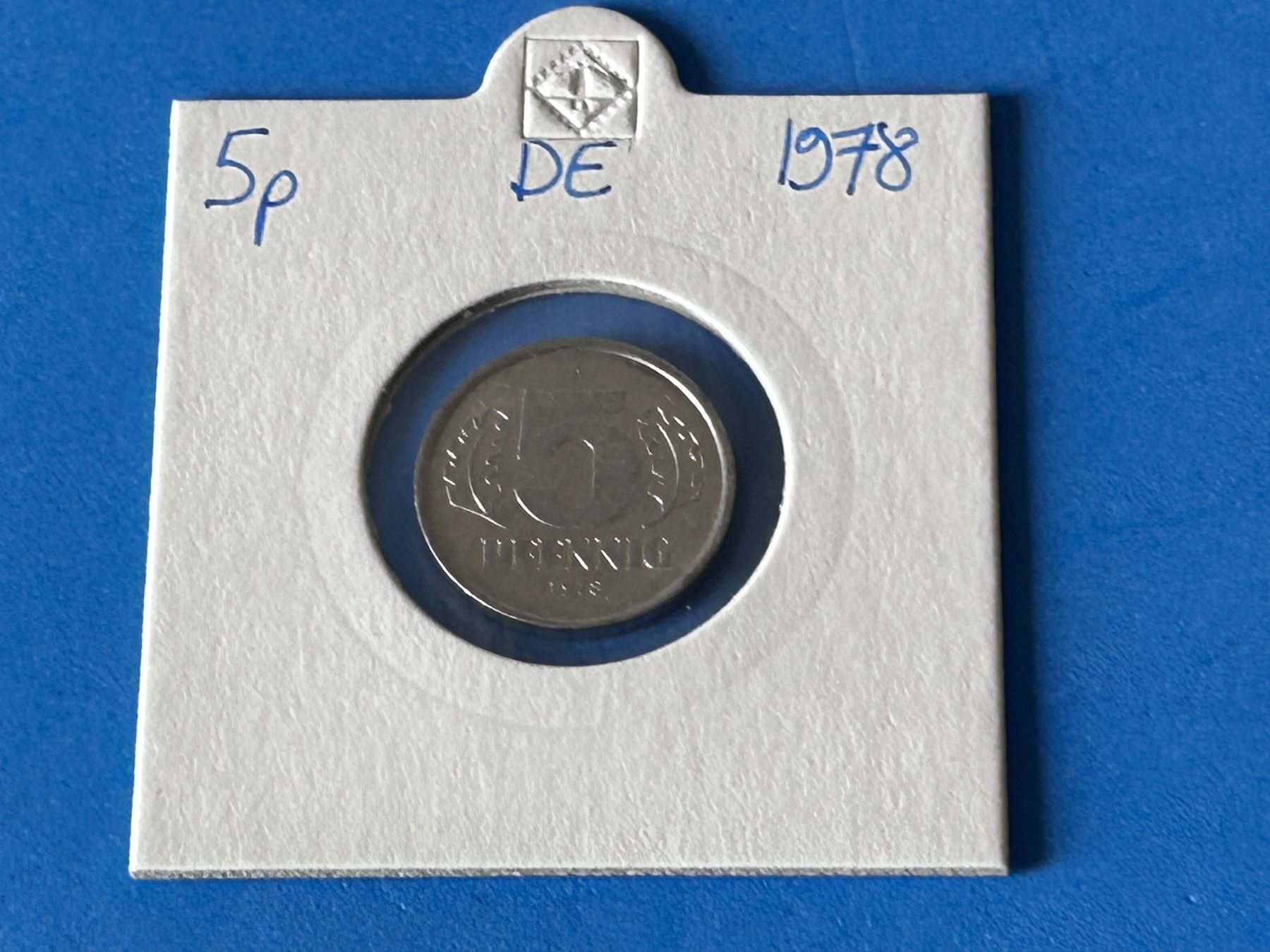Tutti le monete: Germany - 5 Pfennigs 1978 – Usato da Corcelles NE venduto da AJKader 2