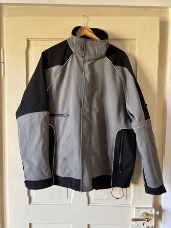 FHB Winterjacke Gr. XL grau