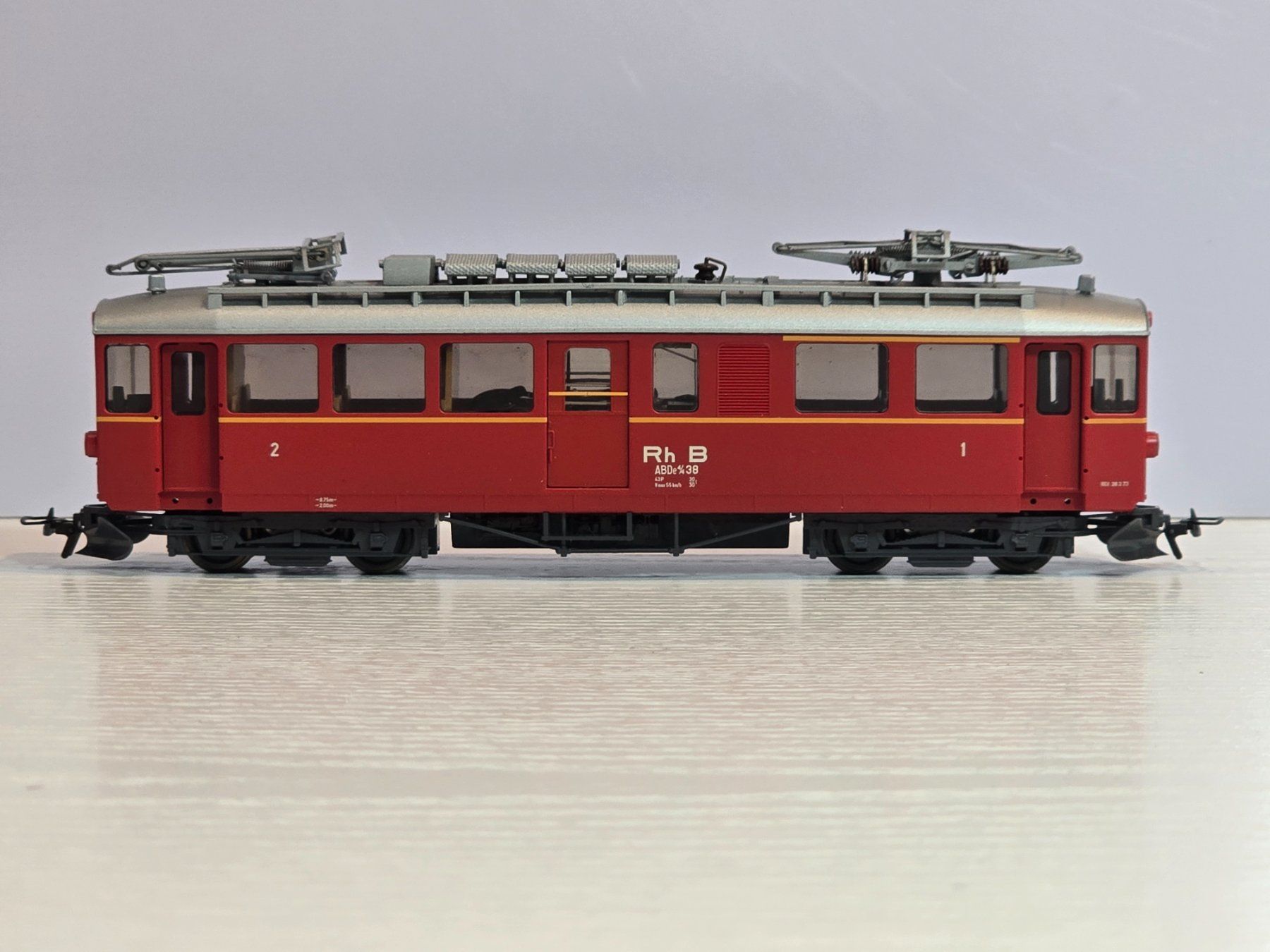 Bemo Modellini di ferrovie: Bemo 1268138, RhB, ABDe 4/4, 38, Berninatriebwagen, Digital – Nuovo e nell'imballaggio originale da Kloten venduto da Nicola2 8