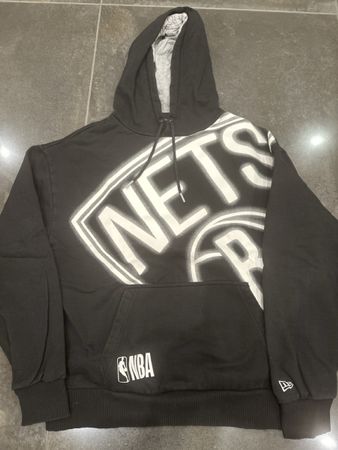 Brooklyn Nets NBA Hoodie - New Era - Grösse M - Schwarz!