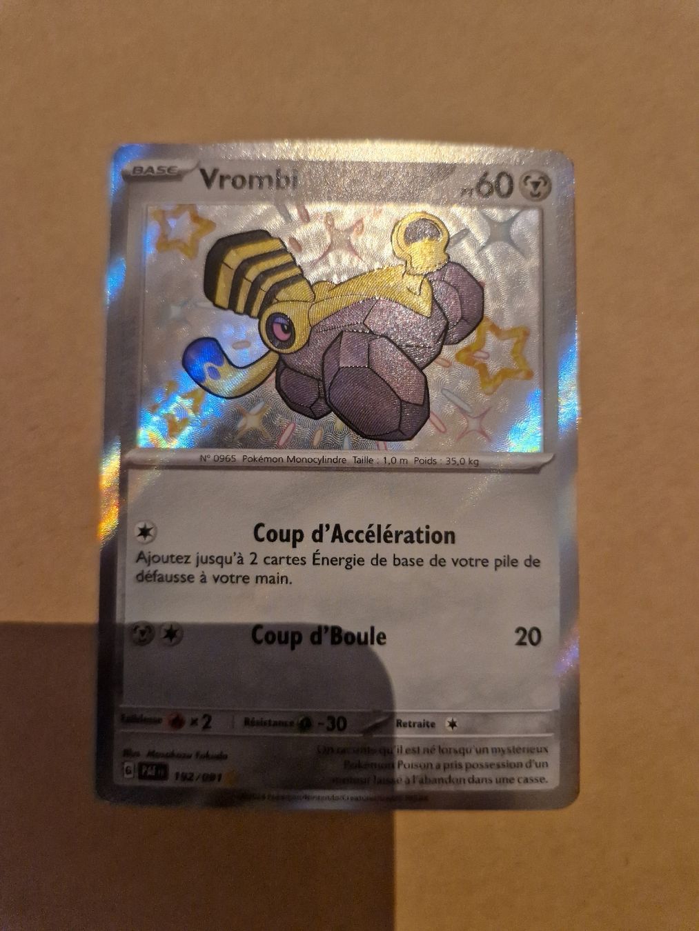 Pokémon Carte collezionabili: Vrombi shiny paldea – Nuovo (secondo la descrizione) da Les Acacias venduto da S.Vieira 2