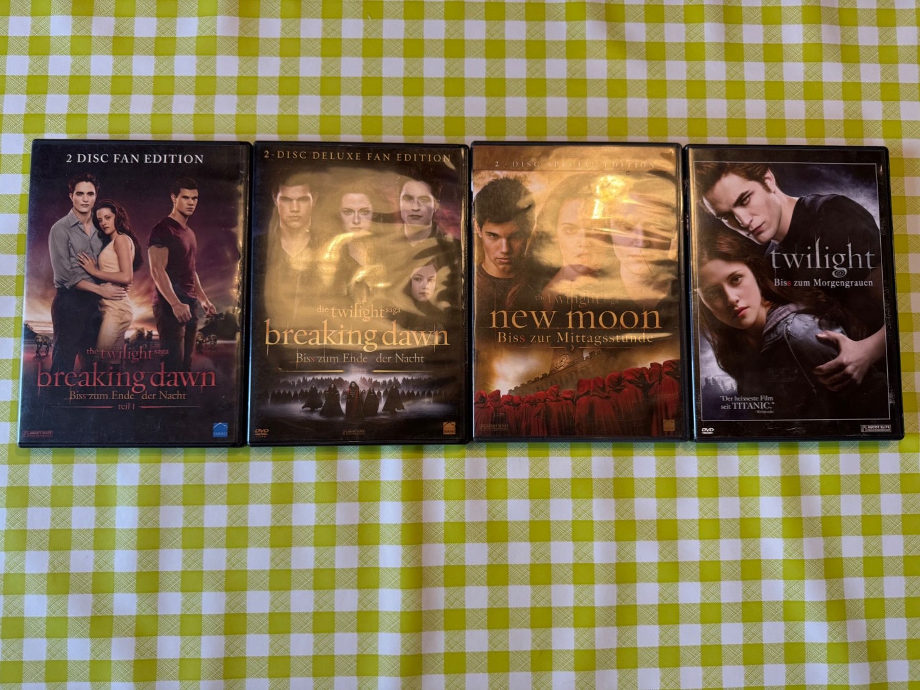 Tutti i DVDs: The Twilight Saga - DVD-Sammlung – Usato da Giswil venduto da michivonah 2