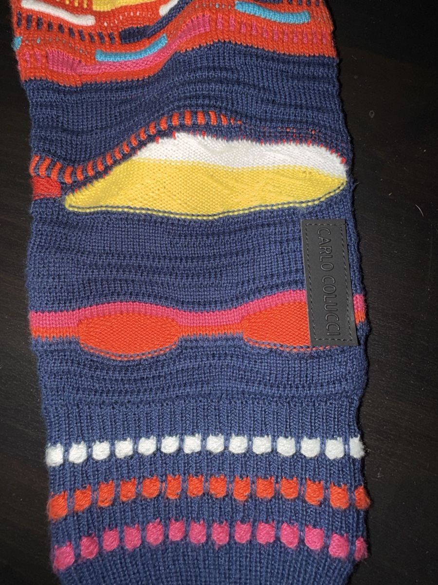 Carlo Colucci Maglioni & Felpe: Carlo Colucci Pullover Gr M Bunt Strick Design Italien – Usato da Langenthal venduto da Fernando1999 3