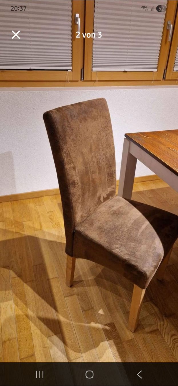 Set di tavolo e panche: Esstisch inkl.7 Stühlen – Usato da Schwellbrunn venduto da LisaN8 1