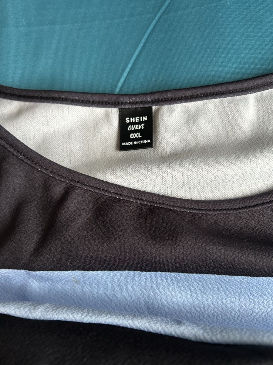 Shein Kleider: Sommerkleid hellblau mit Rosenmuster, Grösse XL – Neu (gemäss Beschreibung) aus Bennwil von elfen_zauber 3