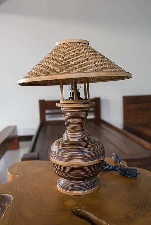 Lampade: Lampe en bois  – Nuovo e nell'imballaggio originale da Thônex venduto da Fred_1973 3
