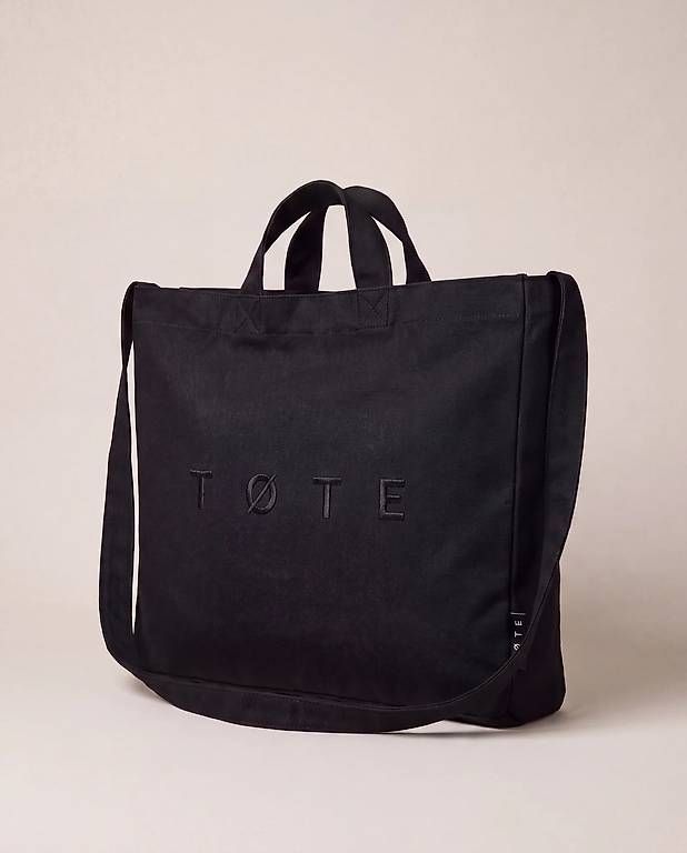 Taschen: Schwarz Tote Bag | gestickt – Neu und originalverpackt aus Zürich von Muirwoods 2