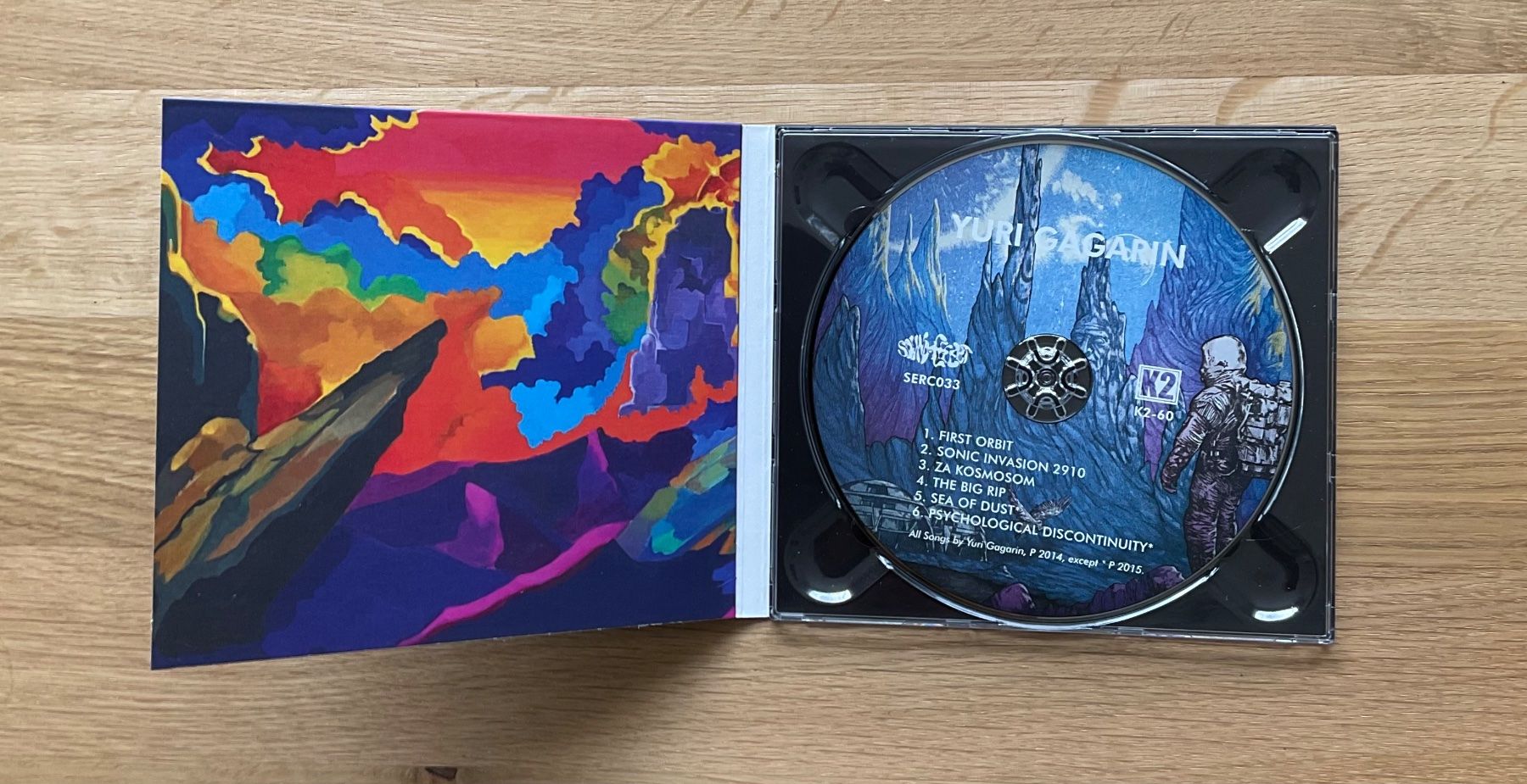 CD: Yuri Gagarin CD Limited Edition – Usato da Amriswil venduto da Chmm1 1