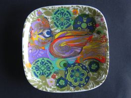 Kleine Schale mit Vogelmotiv * Björn Wiinblad * Rosenthal