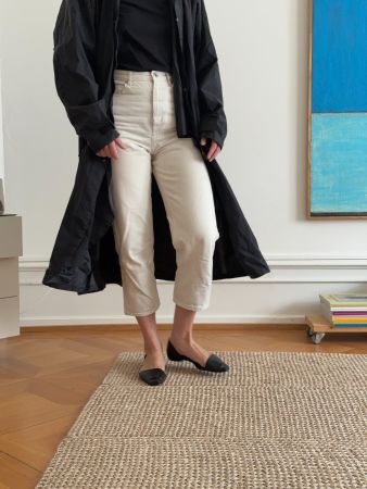 Damen-Regenmantel/-Parka Aigle schwarz Grösse M gebraucht