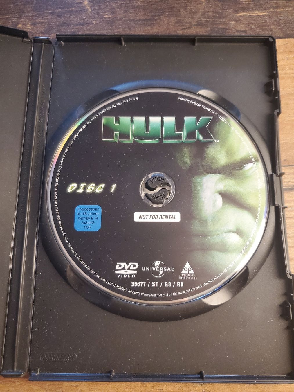 Alle DVDs: HULK DVD – Gebraucht aus Weinfelden von RobsFortune 1