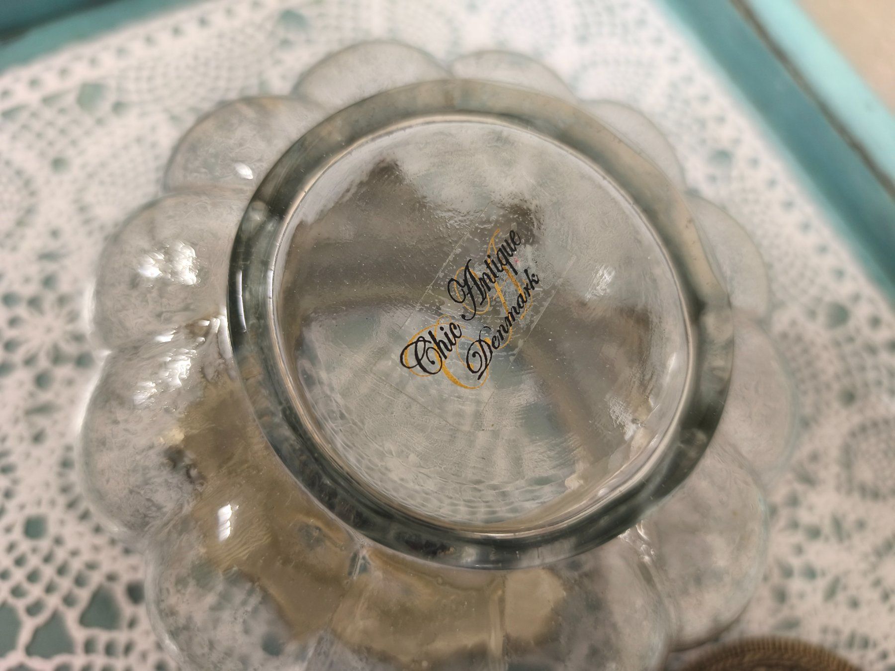 Alle Dekorationen: Glasdose mit Metall Deckel chique antique – Gebraucht aus Zürich von Jul69 4