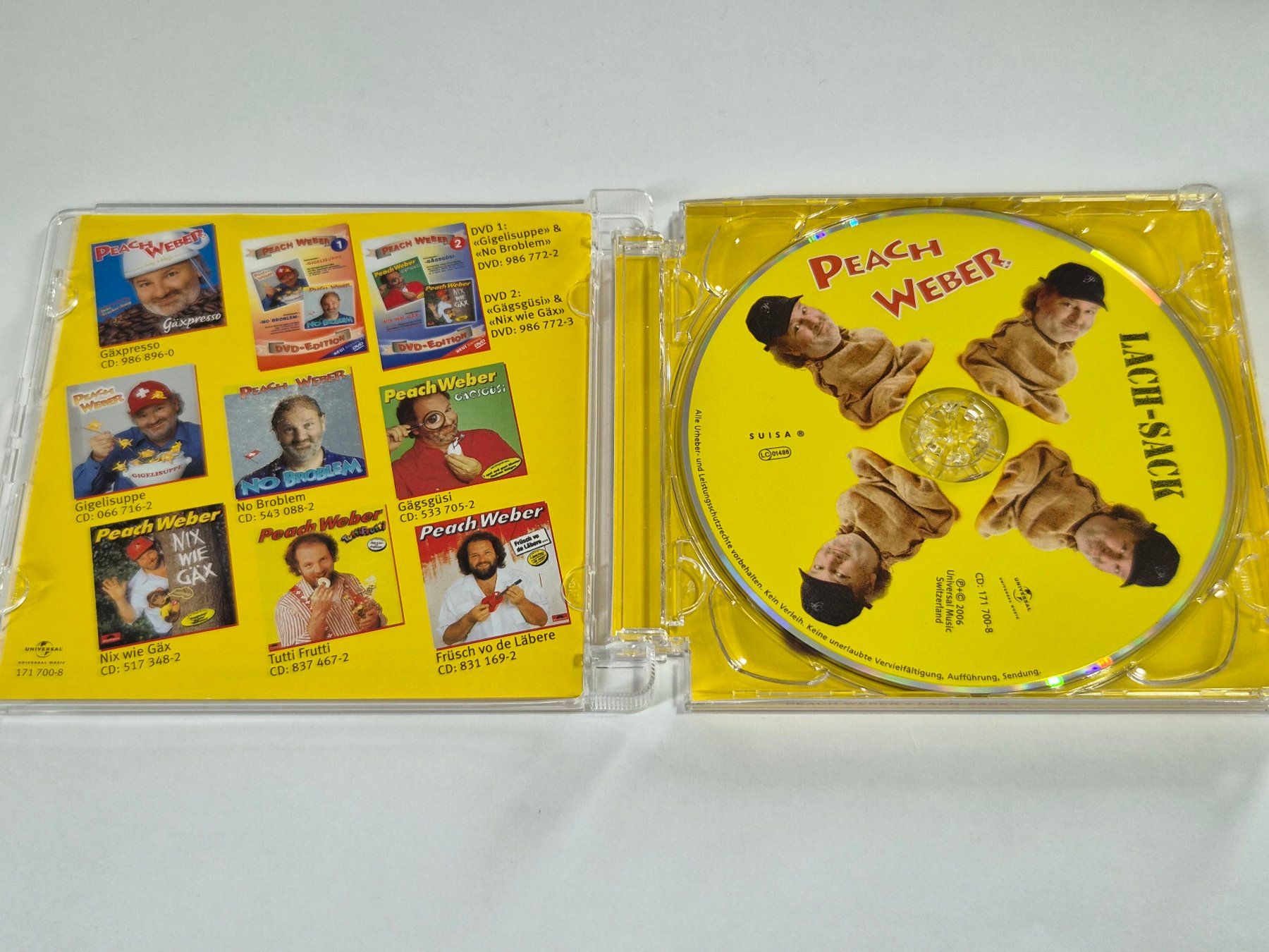 CDs: Peach Weber - Lach-Sack | CD – D'occasion à Dietlikon par Skylab007 2