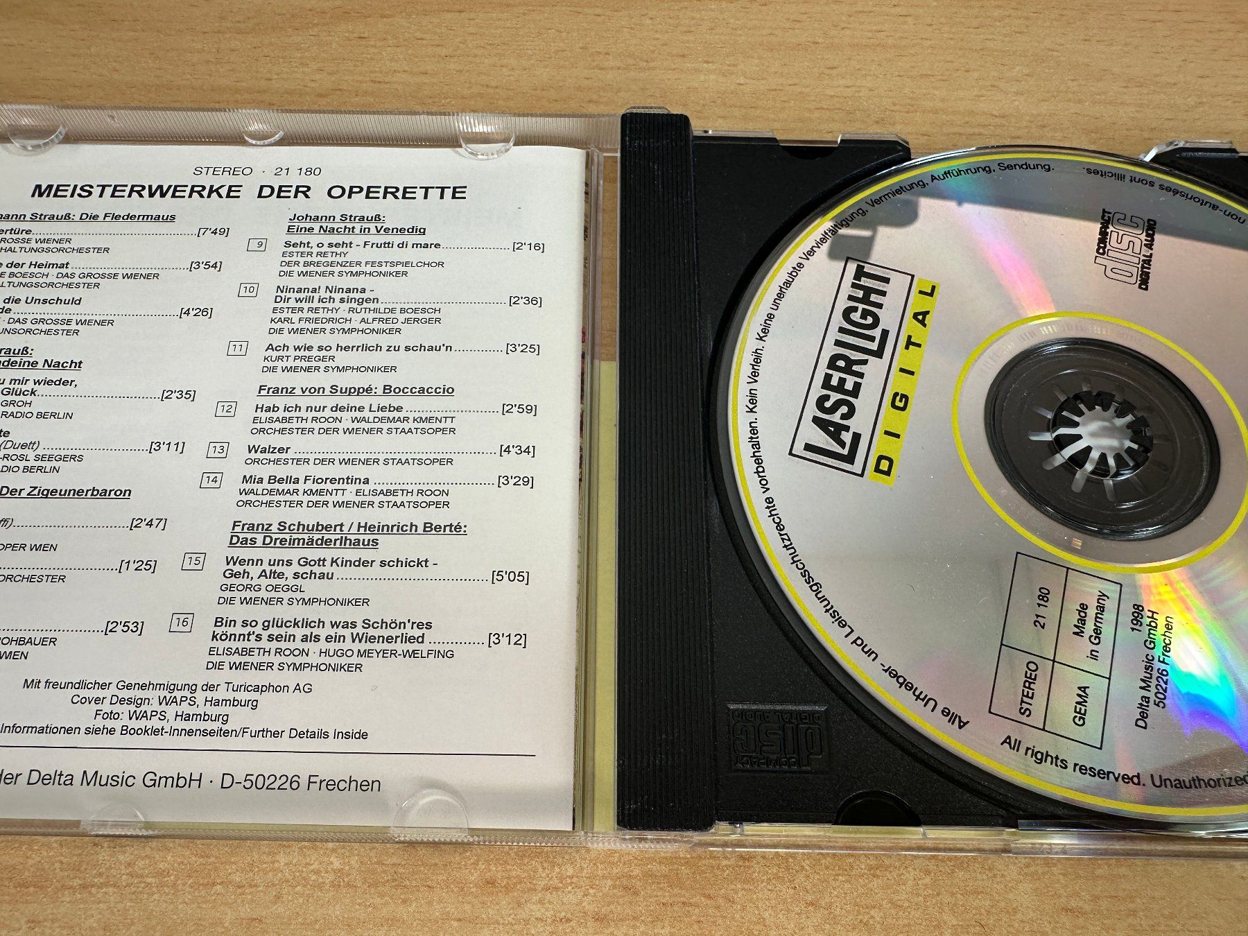 CD: N6 Meisterwerke Der Operette – Usato da Rikon im Tösstal venduto da Alpenmutz 2