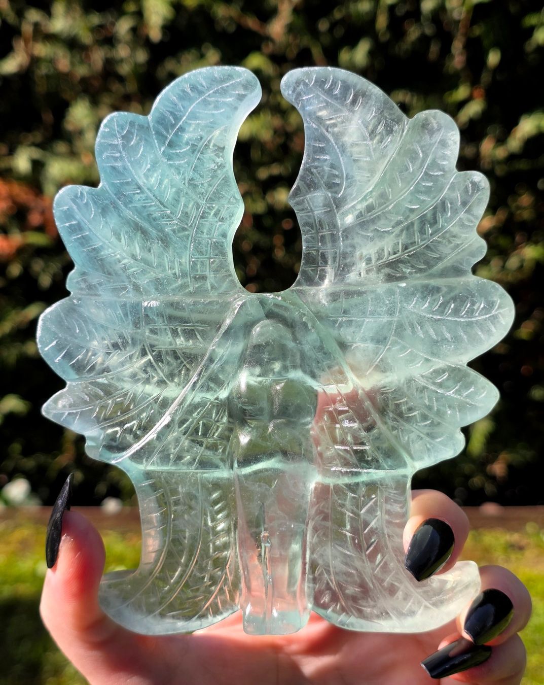 Minerali & Pietre curative: Fluorit Seraphim Engel 496g – Nuovo e nell'imballaggio originale da Matzingen venduto da Shay_Crystalz
