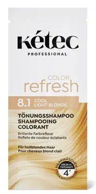 Färbemittel: Kétec Color Refresh 8.1 Cool Light Blonde Tönungsshampoo – Neu und originalverpackt aus Herisau von Josie1991
