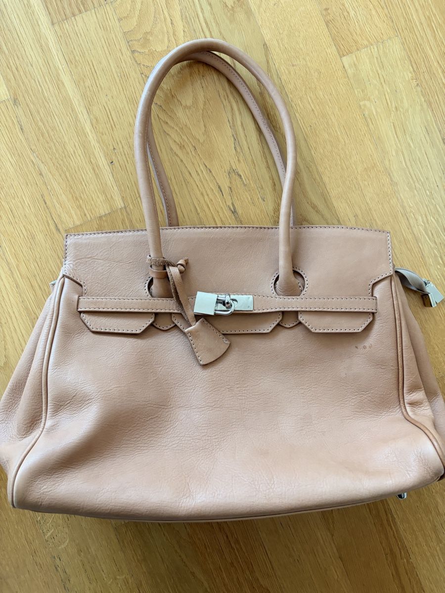 Sacs femmes: Tasche Echtleder beige  – D'occasion à Zürich par ufe_f5q5 1