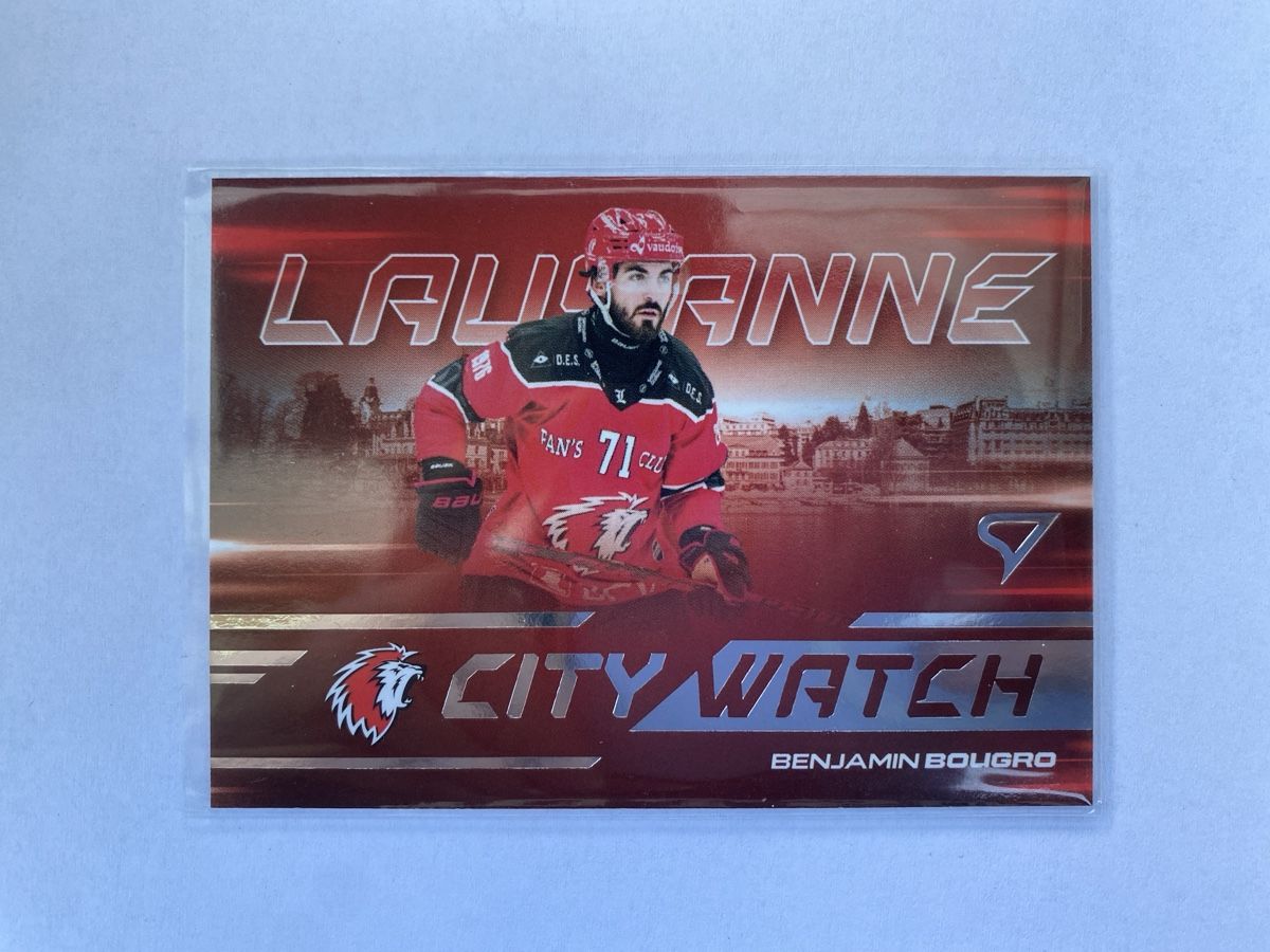 Sportzoo Sammelbilder & Trading cards: Benjamin Bougro City Watch - NLA 2025/26 – Neu (gemäss Beschreibung) aus Winterthur von SeanTrieb
