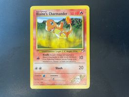Pokemon Gym Heroes - Blaine's Charmander 61/132 - en