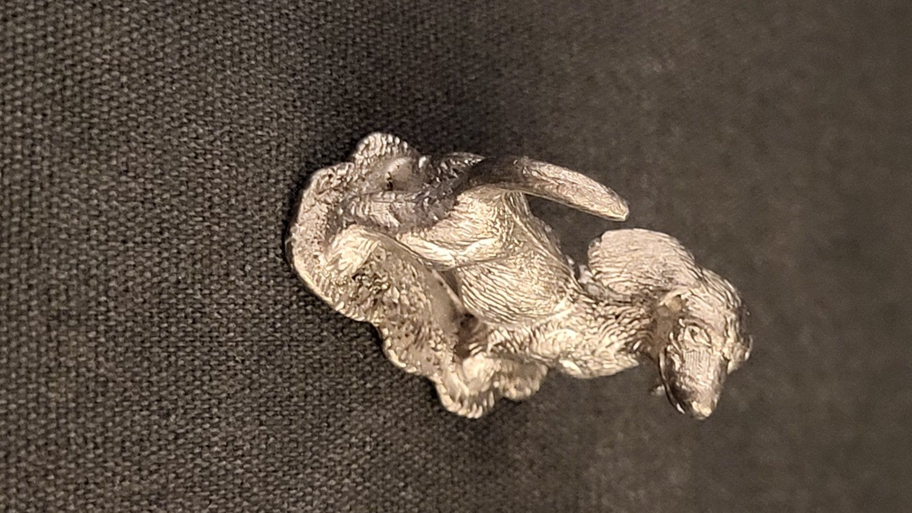 Statuette: Kleiner Metall-Dackel "VII" – Usato da Basel venduto da spinne02 4