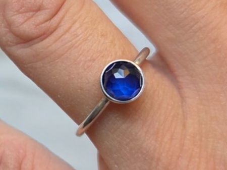 Pandora Anelli: Pandora Ring Gr. 50, Droplet Blau – Usato da Fislisbach venduto da Maieriisli25 1