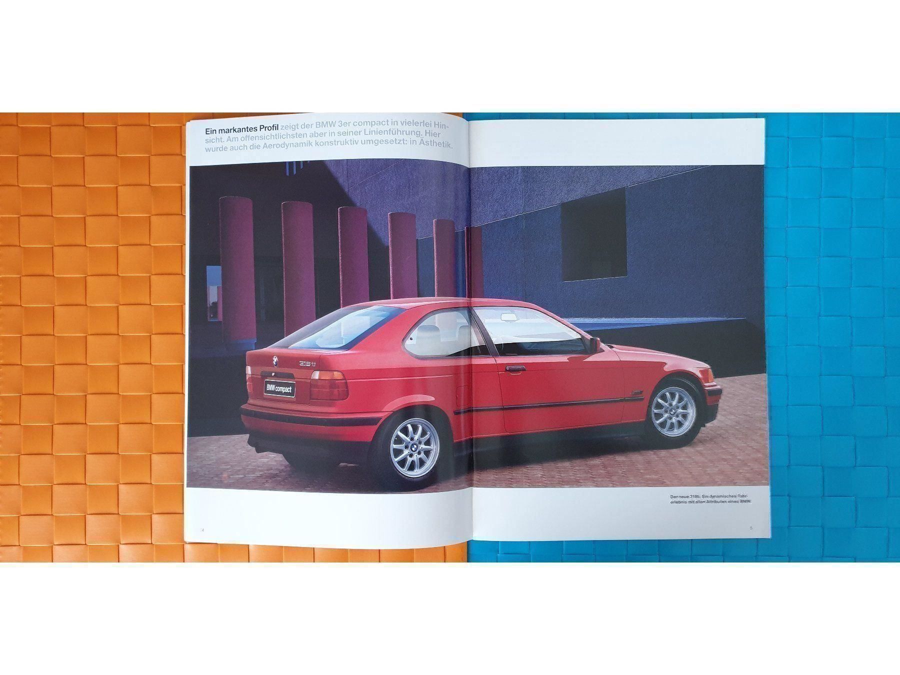 Riviste & Magazine: BMW 3er COMPACT E36 /  316i  318ti  - Prospekt / Katalog – Nuovo (secondo la descrizione) da Viganello venduto da CARLiteratur 2