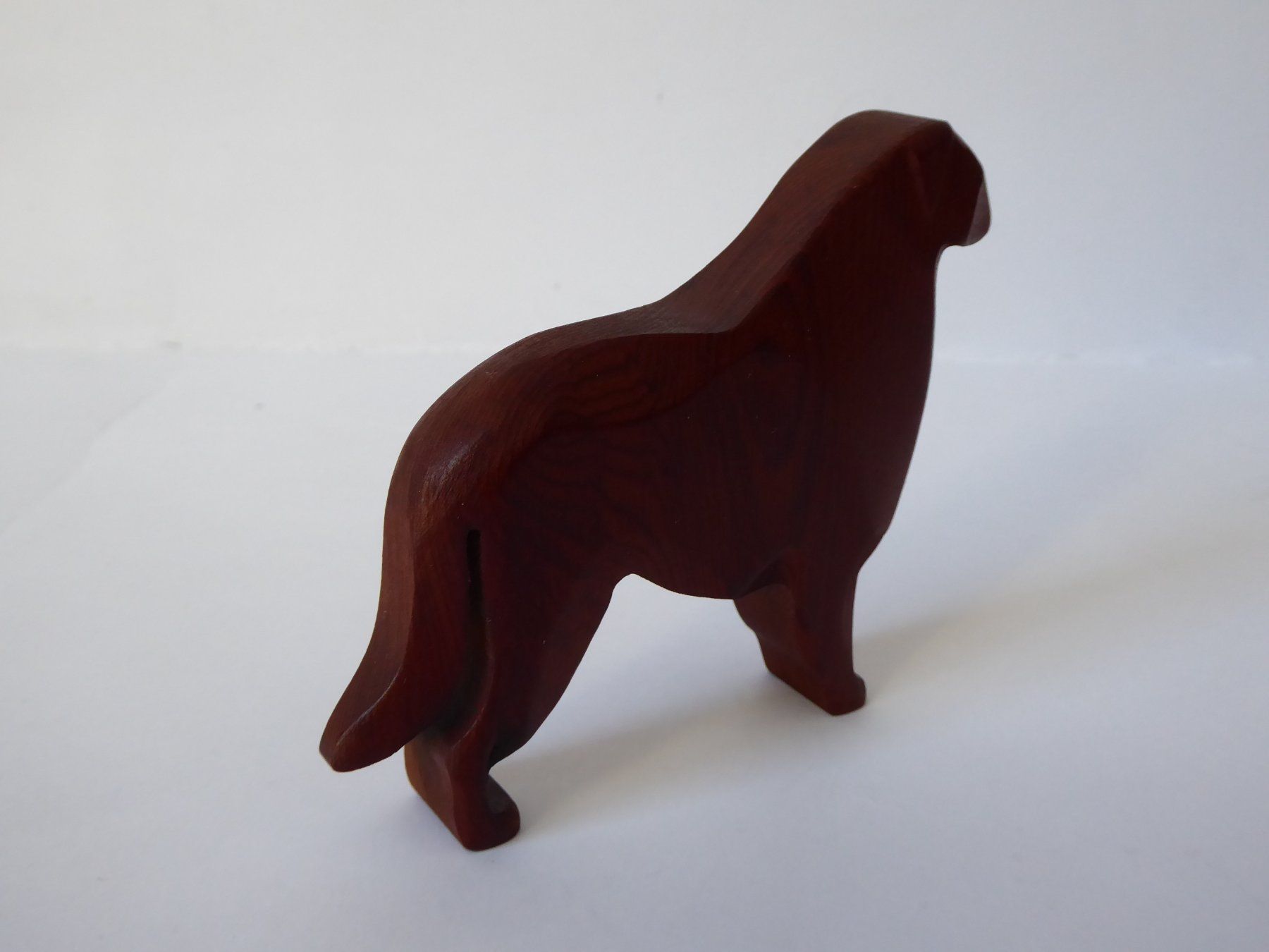 Giocattoli: Schönes Holztier Windhund, 8,8cm – Usato da Turbenthal venduto da Panau 1
