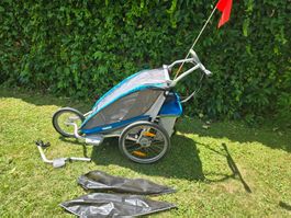 Thule CX2 Fahrradanhänger mit Jogging Kit